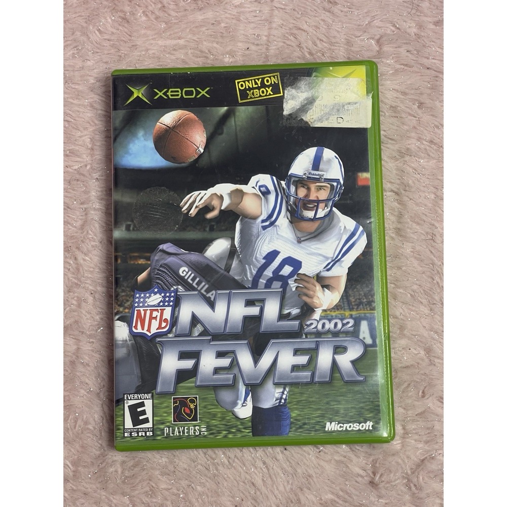 Microsoft Xbox NFL‎ Fever 2002 Game  Mint Disc